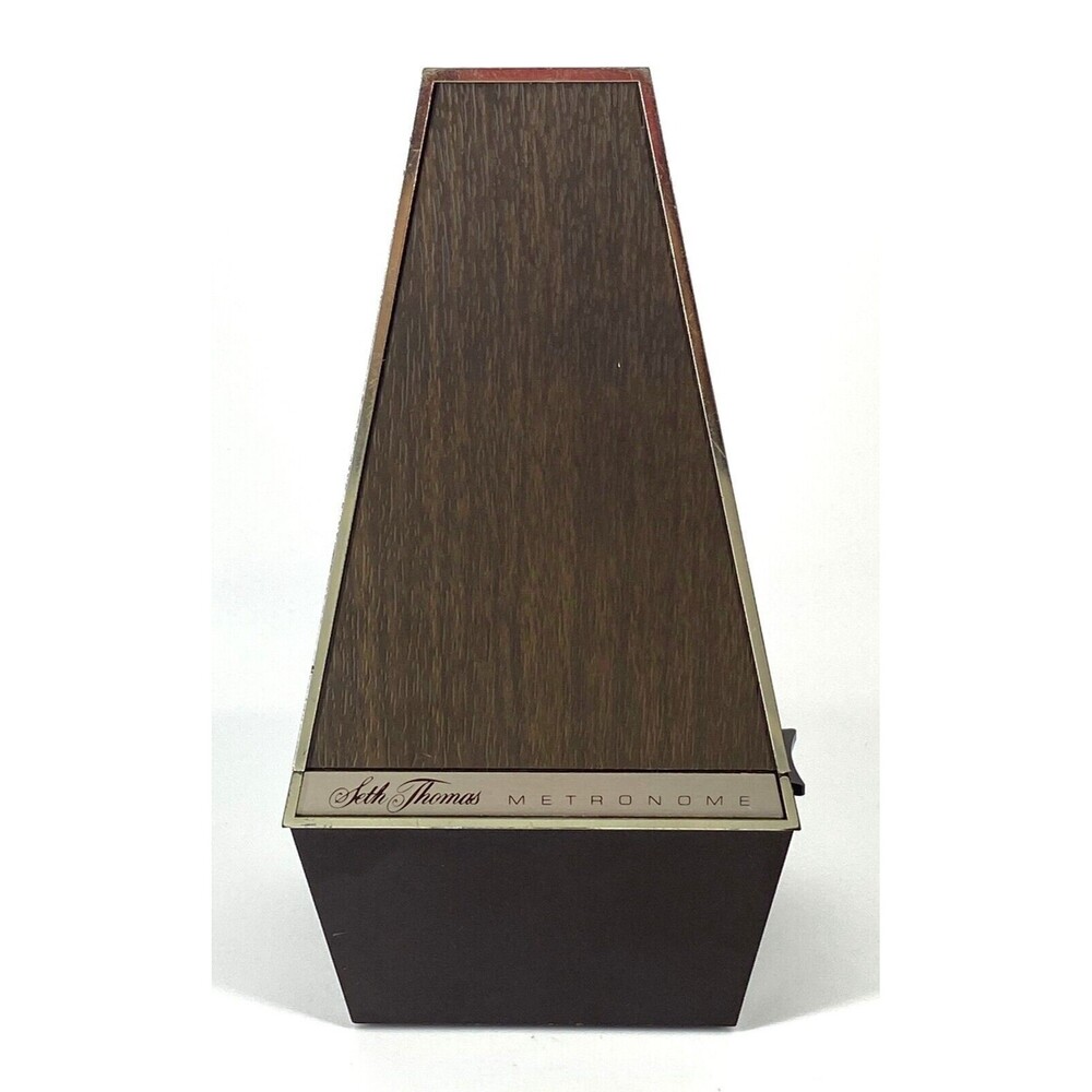 Seth Thomas Metronome Plastic De Maelzel General Time 8 Inch Tall
